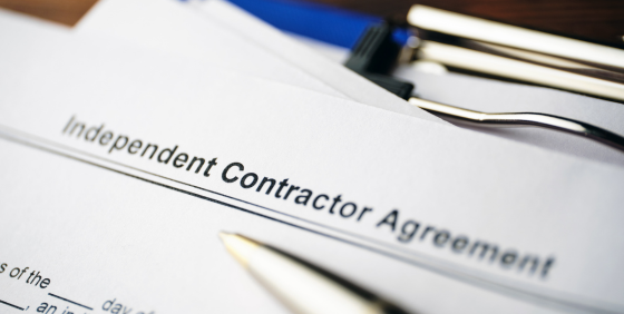 If you’re hiring independent contractors, make sure they’re properly handled