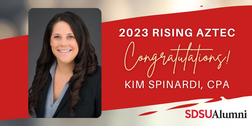 Kim Spinardi Named 2023 Rising Aztec